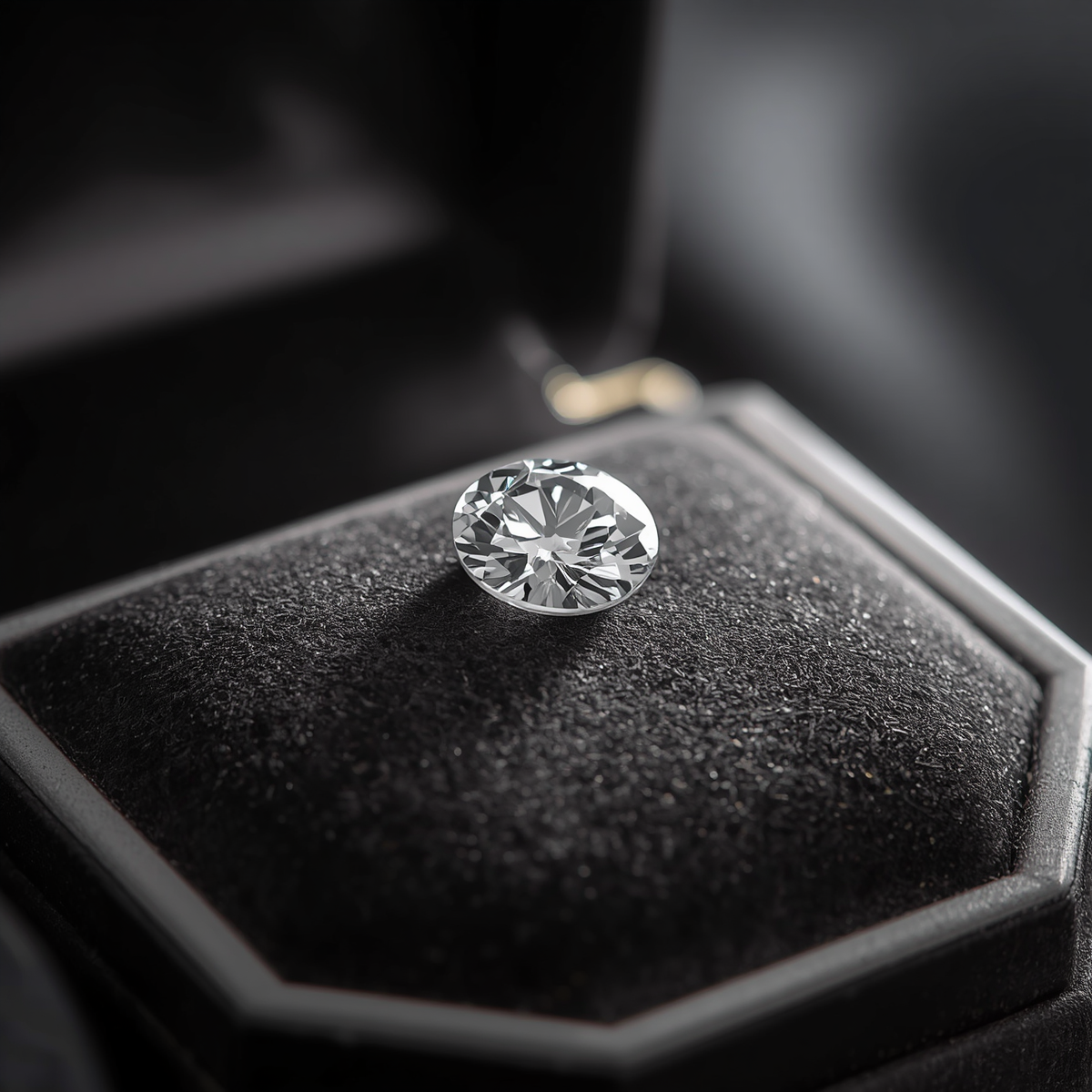 Diamant commémoratif sur écrin